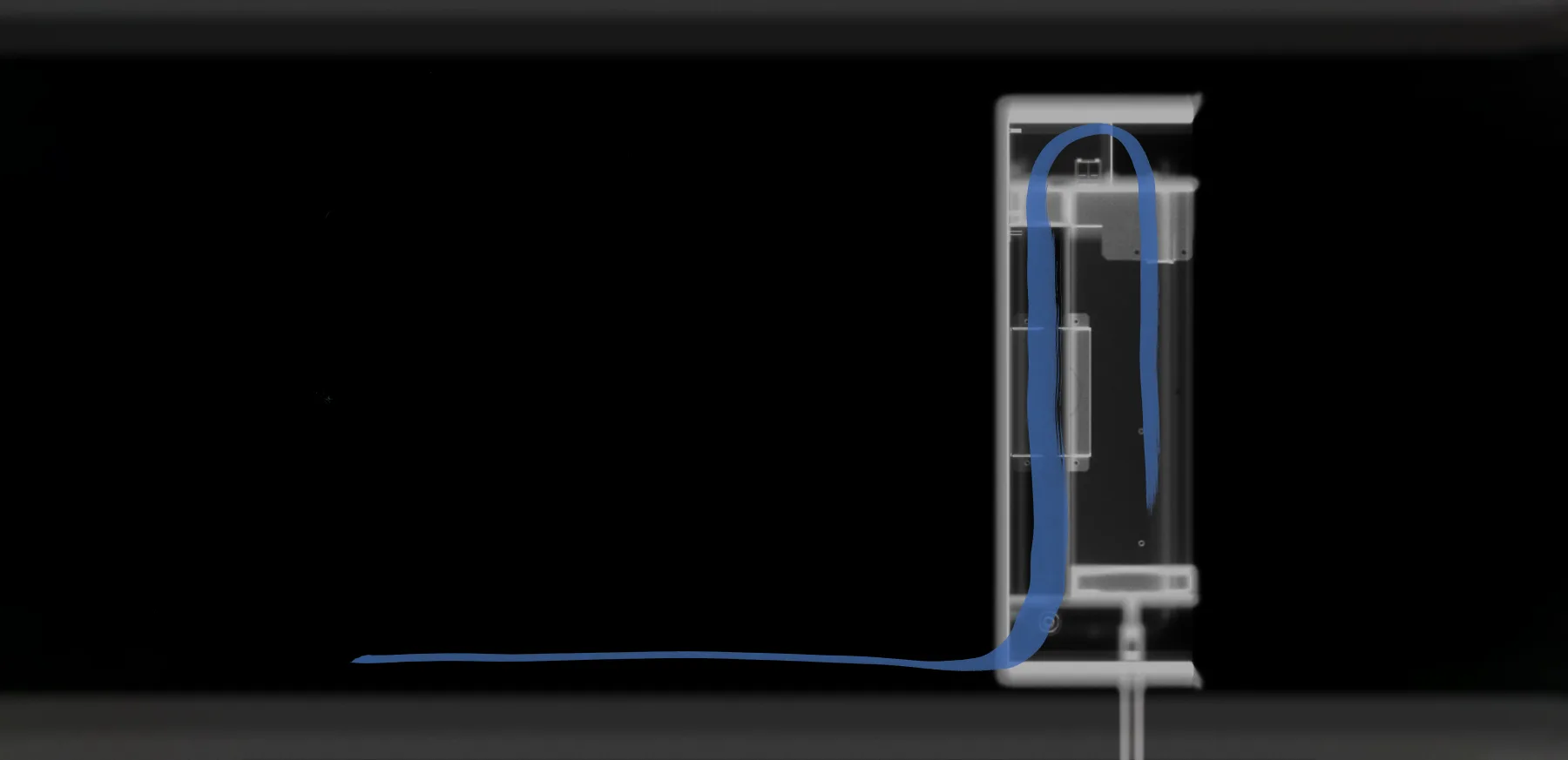 Schema tecnico tecnologia no frigo